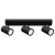 Kinkiet GU10 LED Richi ruchomy x3 czarny-39207