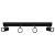 Kinkiet GU10 LED Richi ruchomy x4 czarny-39224