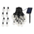 Girlanda LED solarna 20m 20x E12 2700K pilot-39324