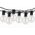 Girlanda LED solarna 10m 10x E12 2700K pilot-39352