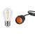 Girlanda LED 230V 15m 15x E27 2700K-39436