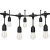 Girlanda LED 230V 10m 10x E27 2700K-39438