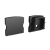 Profil Led Masterled GK 12mm-2 2m czarny mleczny-39454