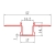 Profil Led Masterled GK 12mm-2 2m czarny mleczny-39455
