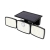 Naświetlacz LED solarny IP44 179xSMD PIR-39668