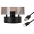 Lampa stołowa LED Kampi 2w1 3CCT akumulator czarna-39685