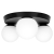 Kinkiet E27 LED Bali-12 29cm x3-1 czarny-39967