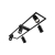 Żyrandol LED GU10 Bumo x5 czarny-40166
