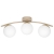 Żyrandol LED E27 Bali-12 51cm x3 beż+złoty-40229