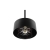 Kinkiet E27 LED Nilo 20cm czarny+miedź-41297