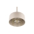 Kinkiet E27 LED Nilo 20cm beżowy+złoty-41332