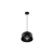 Oprawa wisząca E27 Nilo 20cm czarny+miedź-41361