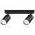 Kinkiet GU10 LED Glamour ruchomy x2 czarny-41367