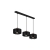 Oprawa wisząca E27 Nilo x3 20cm czarny+miedź-41373