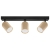 Kinkiet GU10 LED Lucerno ruchomy x3 czarny+złoty-41420