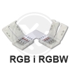 Złączki do taśm LED RGB i RGBW
